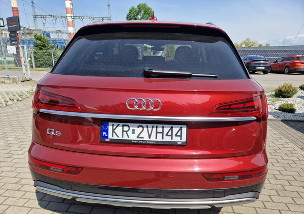 Audi Q5 cena 147000 przebieg: 50480, rok produkcji 2021 z Skawina małe 631